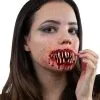 Albtraum Reißzähne Latex Applikation -Finster Mode Haus albtraum reisszaehen latexwunde nightmare fangs latex application halloween make up 53066 01