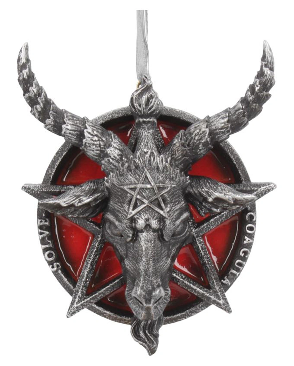 Baphomet Christbaumkugel 9,5cm 3 Baphomet Christbaumkugel 9,5cm