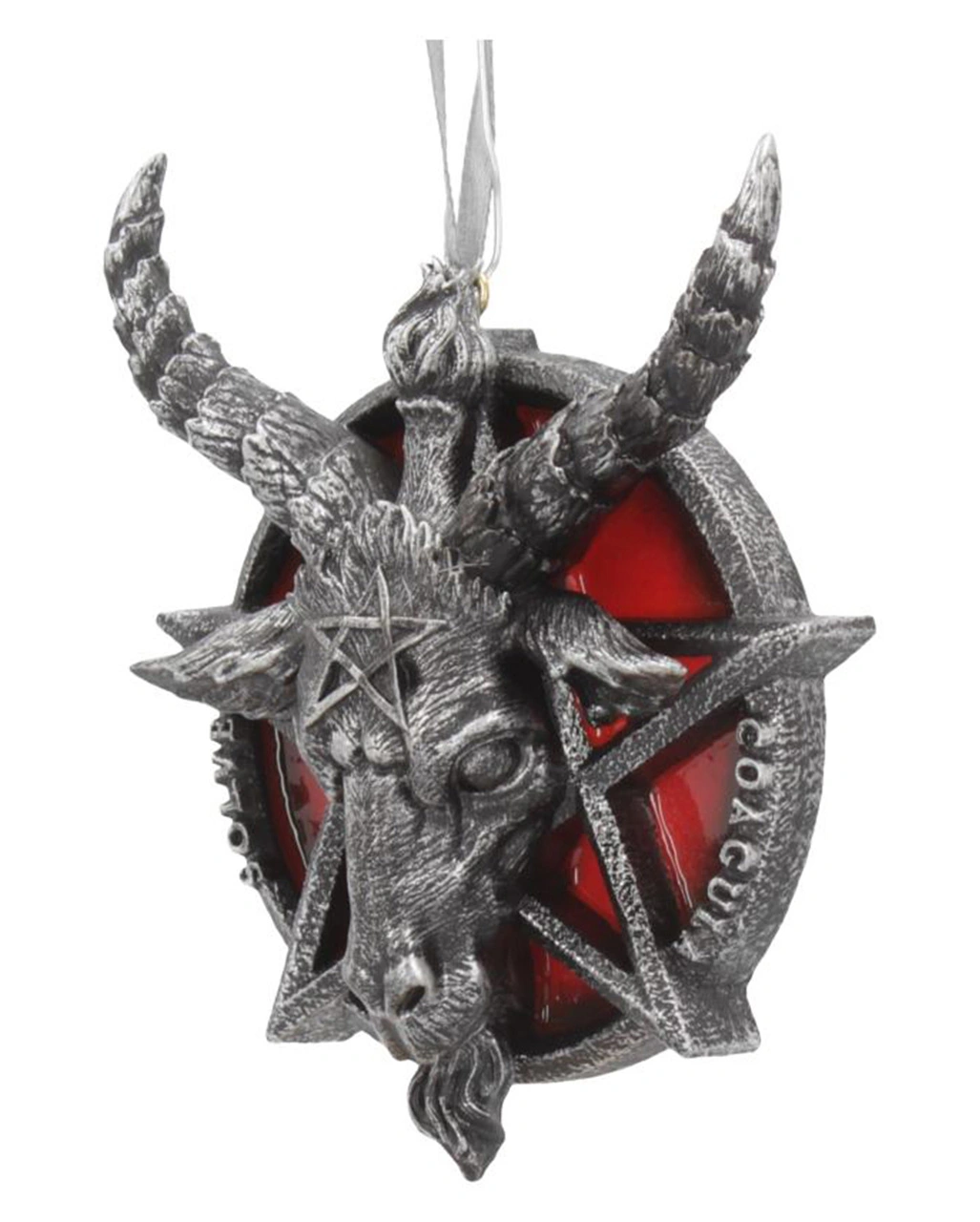 Baphomet Christbaumkugel 9,5cm 4 Baphomet Christbaumkugel 9,5cm – Bild 2