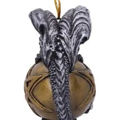 Drache Mit Pentagramm Christbaumkugel 10cm 12 Drache Mit Pentagramm Christbaumkugel 10cm -Finster Mode Haus caspar drachen weihnachtskugel caspar drachen christbaumkugel caspar dragon ornament 50983 04