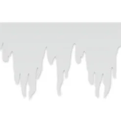 Eiszapfengirlande Mit Glittereffekt