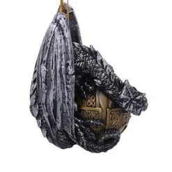 Drache Mit Keltenmuster Christbaumkugel 8cm -Finster Mode Haus elden drachen weihnachtskugel elden drachen christbaumkugel elden dargon ornament 50979 04