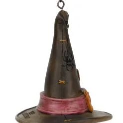 Hexenhut Christbaumkugel 8,9cm -Finster Mode Haus hexenhut weihnachtskugel halloween und horror weihnachtsdeko witch hat ornament 54756 3