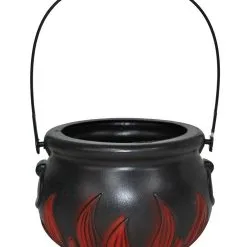 Hexenkessel Mit Flammen Verzierung 18 Cm