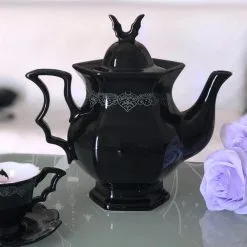 After Midnight Tasse & Unterteller KILLSTAR -Finster Mode Haus killstar after midnight tasse und unterteller after midnight tea cup and saucer gothic tischdeko 50537 04