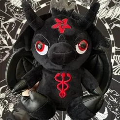 Baby Dark Lord Kuscheltier Rot KILLSTAR 7 Baby Dark Lord Kuscheltier Rot KILLSTAR -Finster Mode Haus killstar baby dark lord kuscheltier killstar kreeptures gothic plueschtier gotik geschenkidee 52734