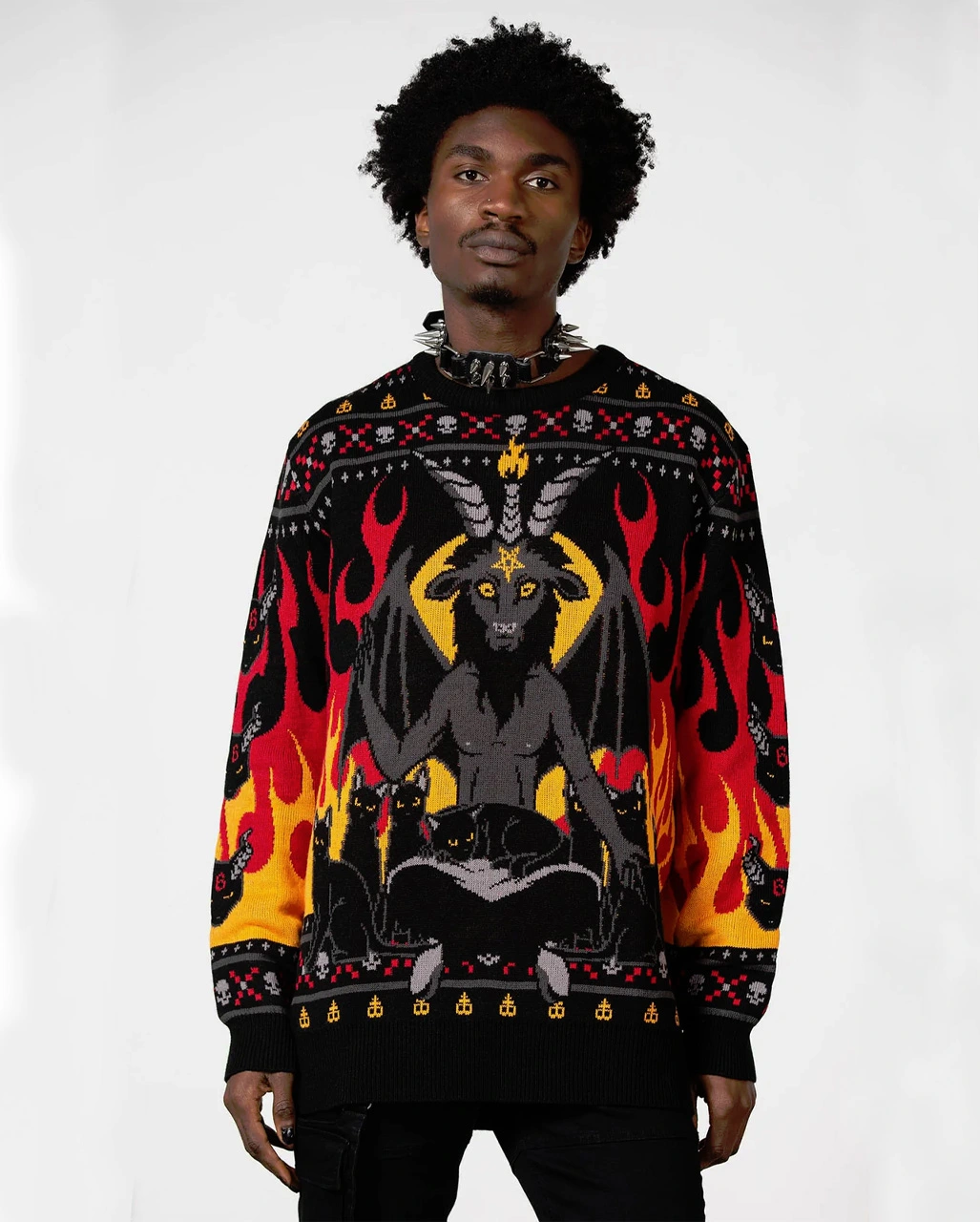Bah Kitty Hexmas Sweater KILLSTAR 3 Bah Kitty Hexmas Sweater KILLSTAR