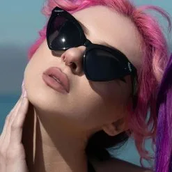 Fledermaus Sonnenbrille Bat An Eye KILLSTAR -Finster Mode Haus killstar bat an eye fledermaus sonnenbrille killstar bat an eye sunglasses gothic fashion gothic mode 51115 03