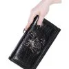Black Widow Geldbeutel KILLSTAR -Finster Mode Haus killstar black widow geldboerse killstar black widow wallet gothic accessoire 51609 01