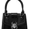 Schwarze Witwe Handtasche KILLSTAR 2 Schwarze Witwe Handtasche KILLSTAR -Finster Mode Haus killstar black widow handtasche killstar black widow handbag gothic handtasche gothic accessoires 51891 02