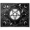 Blessed Be Pentagramm Kuscheldecke KILLSTAR -Finster Mode Haus killstar blessed be tagesdecke kuscheldecke blanket gothic deko und wohnaccessoires 51620 2