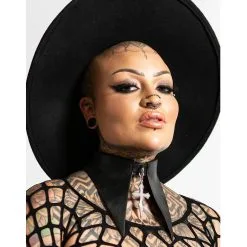 Finster Mode Haus -Finster Mode Haus killstar cathedral choker killstar cathedral halsband gothic mode gothic accessoire 51918 02