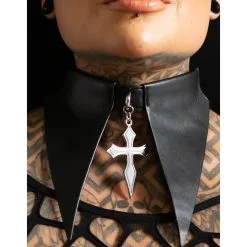 Cathedral Halsband KILLSTAR 7 Cathedral Halsband KILLSTAR -Finster Mode Haus killstar cathedral choker killstar cathedral halsband gothic mode gothic accessoire 51918 03