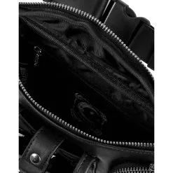 Demi Meower Bauchtasche KILLSTAR -Finster Mode Haus killstar demi meower bauchtasche gothic und punk handtaschen und accessoires killstar waistbag 50938 3