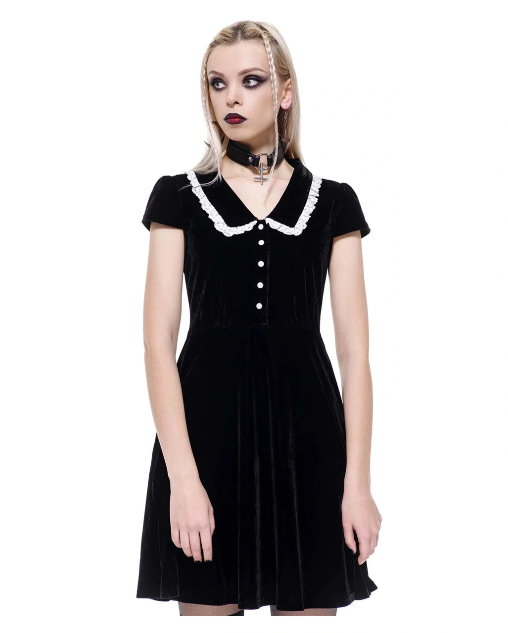 Kragenkleid Every Mourning KILLSTAR 3 Kragenkleid Every Mourning KILLSTAR