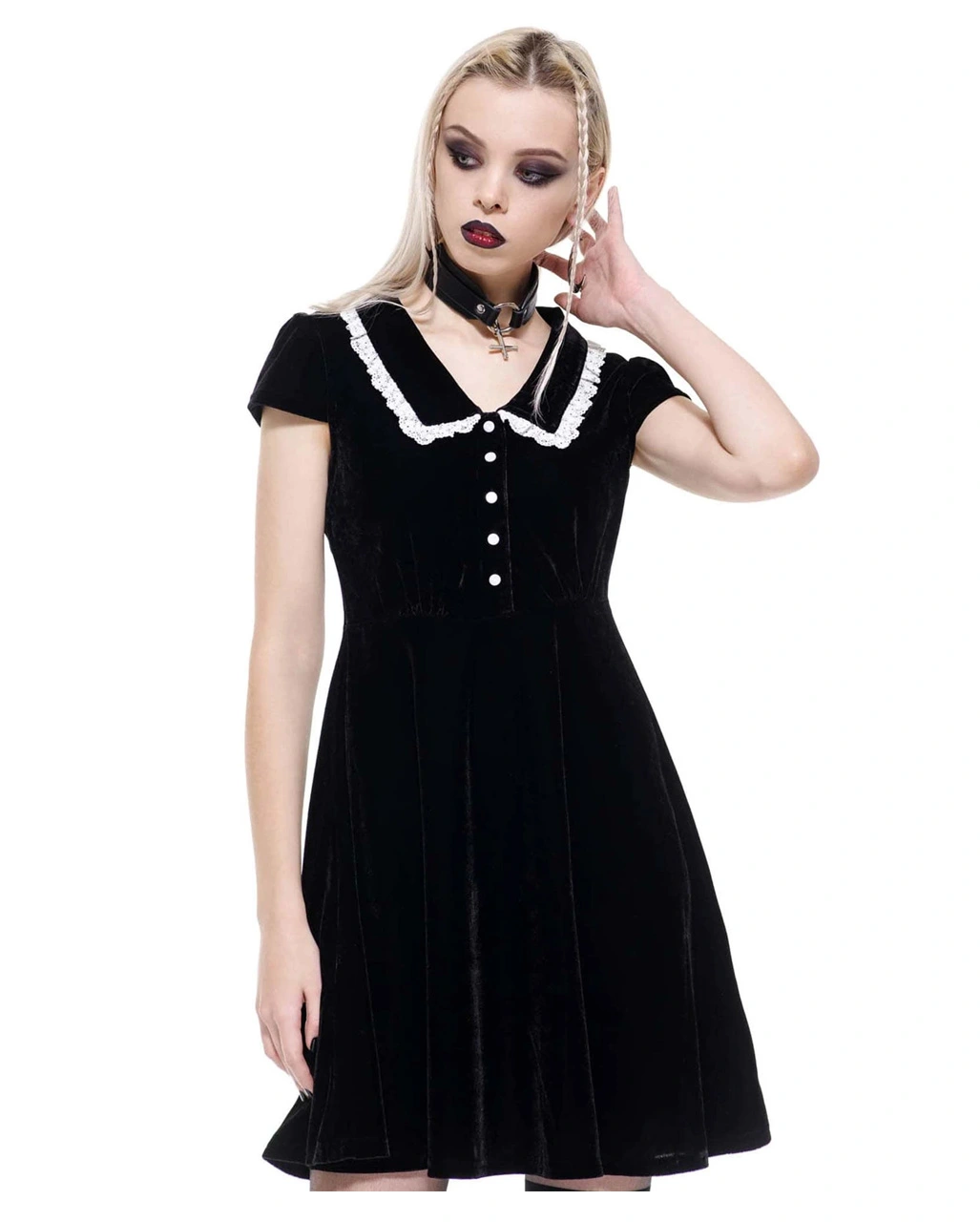 Kragenkleid Every Mourning KILLSTAR 4 Kragenkleid Every Mourning KILLSTAR – Bild 2
