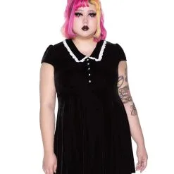 Kragenkleid Every Mourning KILLSTAR 10 Kragenkleid Every Mourning KILLSTAR -Finster Mode Haus killstar every mourning kragenkleid killstar every mourning collar dress gothic mode gothic fashion 51395 04