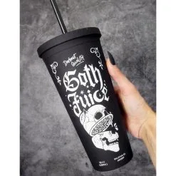 Goth Juice Cold Brew Becher KILLSTAR 7 Goth Juice Cold Brew Becher KILLSTAR -Finster Mode Haus killstar goth juice cold brew becher halloween tischdeko killstar goth juice cup 51530 03
