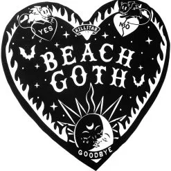 Gothic Herz Strandtuch KILLSTAR