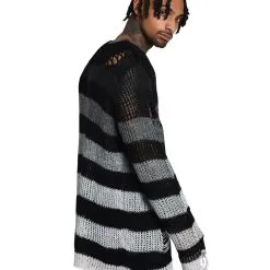 Grady Strickpullover KILLSTAR -Finster Mode Haus killstar grady strickpullover soft knit sweater gothic fashion und gothic shop 51981 6