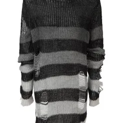 Grady Strickpullover KILLSTAR -Finster Mode Haus killstar grady strickpullover soft knit sweater gothic fashion und gothic shop 51981 7
