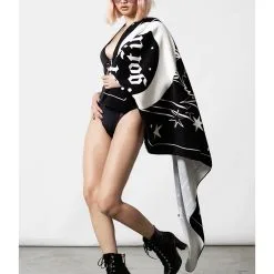 Haunt It Sarg Strandtuch KILLSTAR -Finster Mode Haus killstar haunt it sarg strandtuch killstar haunt it coffin towel gothic badetuch 52595 3