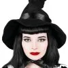 Hexenhut KILLSTAR -Finster Mode Haus killstar hexenhut mystic maker brim hat halloween und gothic fashion 52081