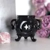Hexenkessel Duftöl Lampe KILLSTAR -Finster Mode Haus killstar hexenkessel duftoel lampe gothic cauldron oil burner lamp halloween und wicca geschenkartikel 51232