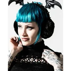 "Just Wing It" Ohrwärmer KILLSTAR 7 "Just Wing It" Ohrwärmer KILLSTAR -Finster Mode Haus killstar just wing it ohrschuetzer killstar just wing it earmuffs gothic accessoires killstar fashion 52180 03