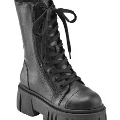 Kick The Bucket Springerstiefel KILLSTAR 7 Kick The Bucket Springerstiefel KILLSTAR -Finster Mode Haus killstar kill the bucket stiefel killstar kill the bucket boots gothic schuhe gothic stiefel 51701 03