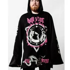 Meditate Longline Hoodie KILLSTAR