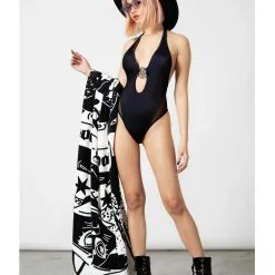 Meow Hocus Pocus Strandtuch KILLSTAR 10 Meow Hocus Pocus Strandtuch KILLSTAR -Finster Mode Haus killstar meow hocus pocus strandtuch killstar meow gical beach towel gothic badetuch 52596 4