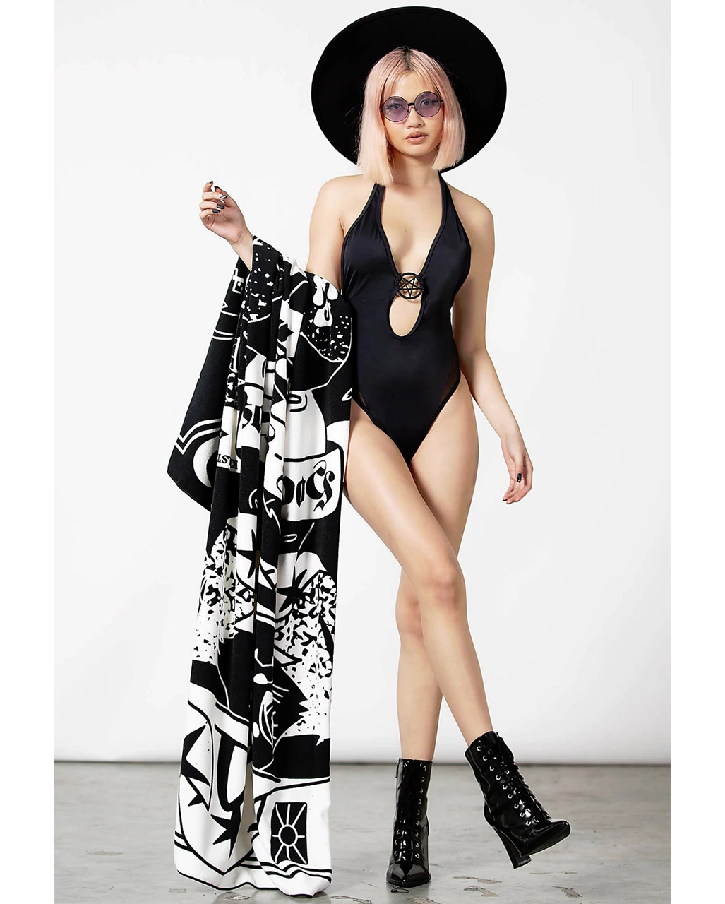 Meow Hocus Pocus Strandtuch KILLSTAR 7 Meow Hocus Pocus Strandtuch KILLSTAR – Bild 5