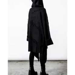 Midnight Long Cardigan KILLSTAR -Finster Mode Haus killstar midnight long cardigan killstar gothic mode killstar fashion 52179 03