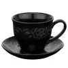 Morticia Tasse & Unterteller KILLSTAR 2 Morticia Tasse & Unterteller KILLSTAR -Finster Mode Haus killstar morticia tasse und unterteller killstar gothic kitchen and glassware gothic geschenke gothic shop 50773 2