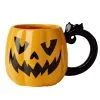 Pumpkin Keramik Tasse KILLSTAR -Finster Mode Haus killstar pumpkin keramik tasse killstar kaffeebecher gothic kaffeetasse halloween tasse kuerbis tasse halloween tableware halloween kitchenware 54032 1