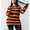 Pumpkin Strickpullover KILLSTAR