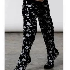 Purr Off Overknee Strümpfe KILLSTAR