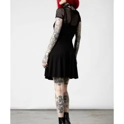 Rotten Luck Skater Kleid KILLSTAR -Finster Mode Haus killstar rotten luck skater kleid killstar rotten luck skater dress gothic fashion gohtic kleider und roecke gotik mode 52290 3