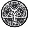 Runder Baphomet Trailblazer Teppich KILLSTAR