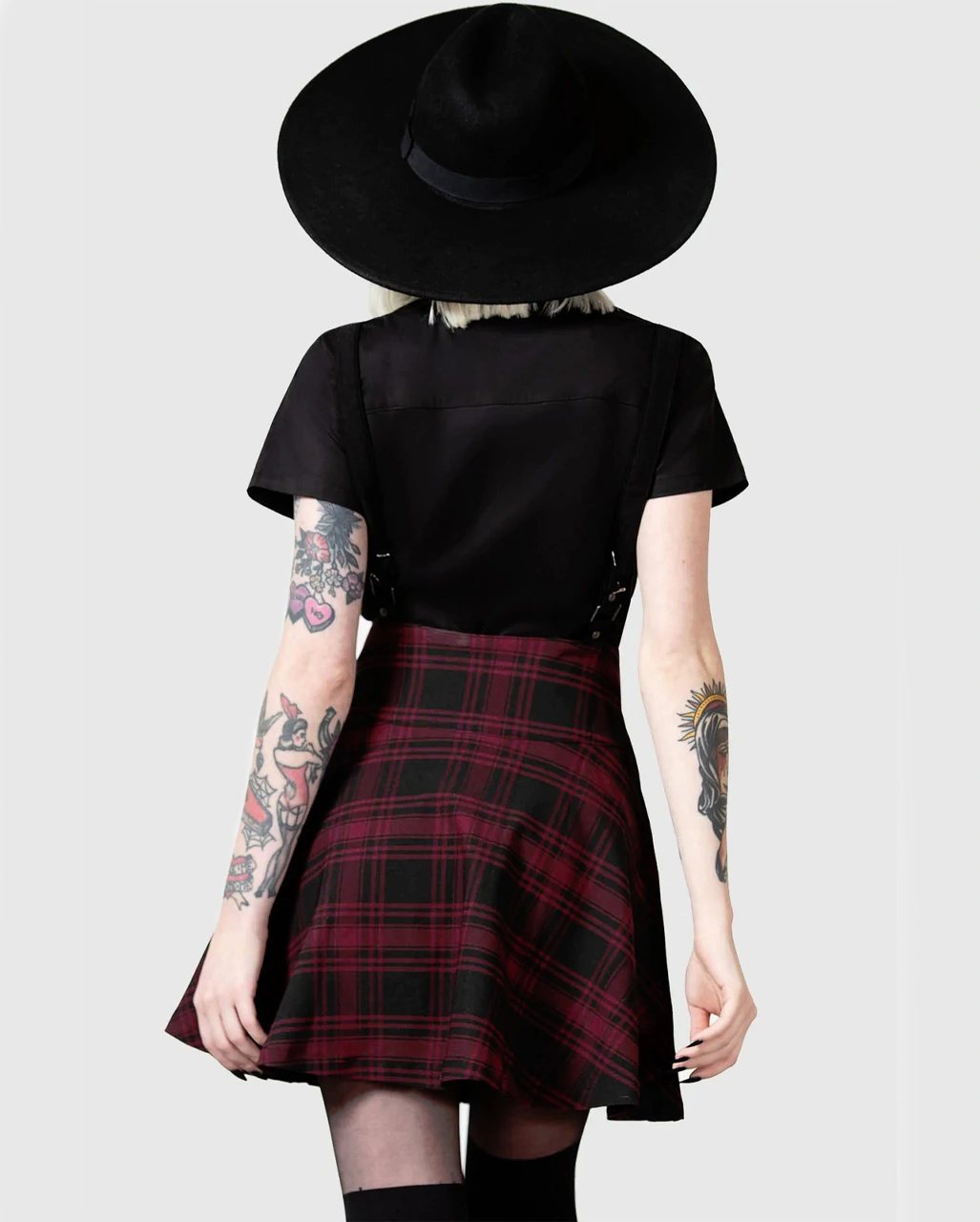Study Hell Suspender Skirt Rot KILLSTAR 5 Study Hell Suspender Skirt Rot KILLSTAR – Bild 3