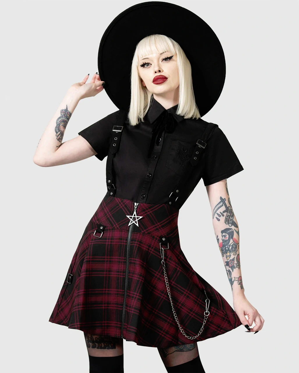 Study Hell Suspender Skirt Rot KILLSTAR 3 Study Hell Suspender Skirt Rot KILLSTAR