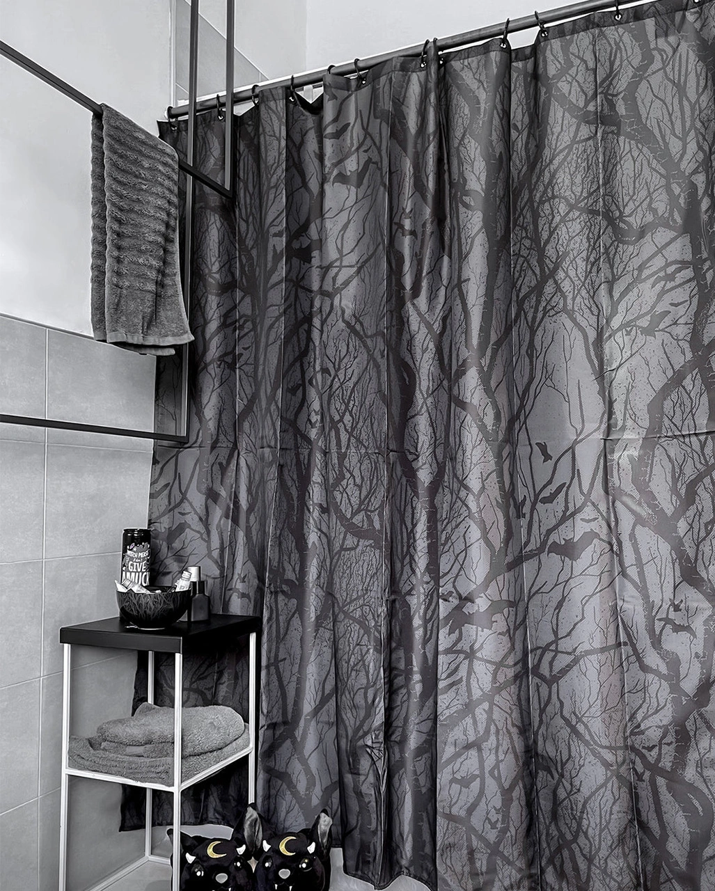 Wicked Woods Duschvorhang KILLSTAR 4 Wicked Woods Duschvorhang KILLSTAR – Bild 2