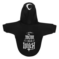 Witch Mom Hund & Katze Hoodie KILLSTAR -Finster Mode Haus killstar witch mom hund und katzen hoodie killstar clothing for pets gothic und alternative shop 51592 3