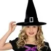 Samt Hexenhut Für Kinder Schwarz 1 Samt Hexenhut Für Kinder Schwarz -Finster Mode Haus klassischer samt hexenhut fuer kinder classic velvet witch hat for children hexen kostuemzubehoer kinder 53340