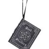Kleines Book Of Shadows Christbaumkugel 7,2cm -Finster Mode Haus kleines book of shadows weihnachtsschmuck book of shadows haenge ornament book of shadows hanging ornament 54620 01