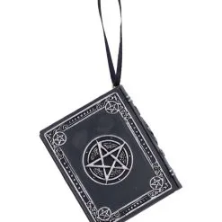 Kleines Book Of Shadows Christbaumkugel 7,2cm -Finster Mode Haus kleines book of shadows weihnachtsschmuck book of shadows haenge ornament book of shadows hanging ornament 54620 03