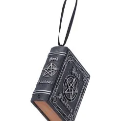 Kleines Book Of Shadows Christbaumkugel 7,2cm -Finster Mode Haus kleines book of shadows weihnachtsschmuck book of shadows haenge ornament book of shadows hanging ornament 54620 04