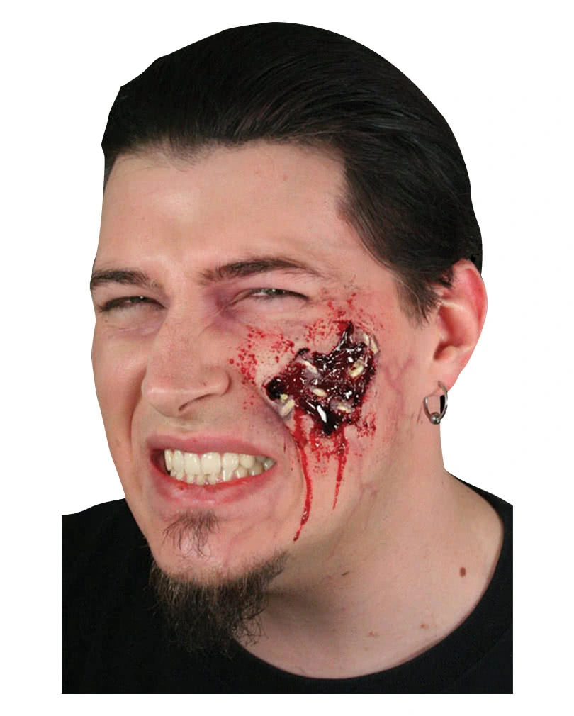 Madenfraß Latexwunde 3 Madenfraß Latexwunde