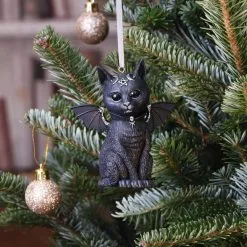 Malpuss Hexenkatze Christbaumkugel 9cm 15 Malpuss Hexenkatze Christbaumkugel 9cm -Finster Mode Haus malpuss hexenkatze weihnachtskugel malpuss hanging ornament gothic weihnachtsschmuck 51107 07